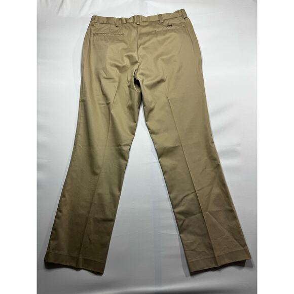 Ariat Men's Performance Khaki Flat Front Chino Pants - Size 36x34 (38x33.5) - Picture 2 of 6